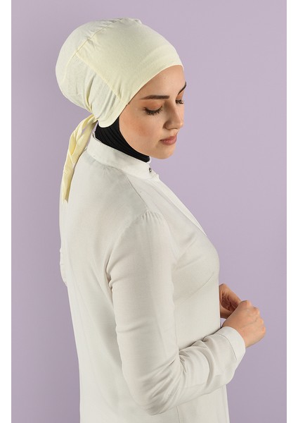 Dikişsiz Bone 90100-05 Krem