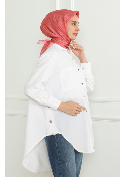 Karaca Kristal Eşarp 81053-02 Nar Çiçeği