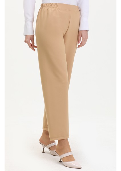 Beli Lastikli Pantolon 1983H-05 Camel