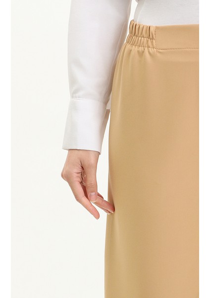 Beli Lastikli Pantolon 1983H-05 Camel