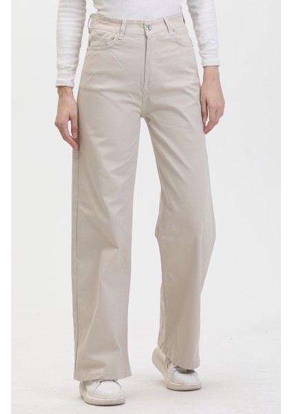 Plazzo Kot Pantolon 2727888-04 Taş
