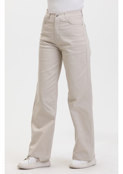 Plazzo Kot Pantolon 2727888-04 Taş