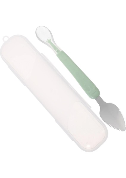 Gıda Takviyesi Kaşık Spatula Seti Çamur Kazıyıcı Diş Tatlı Meyve Çocuk Narenciye (Yurt Dışından)