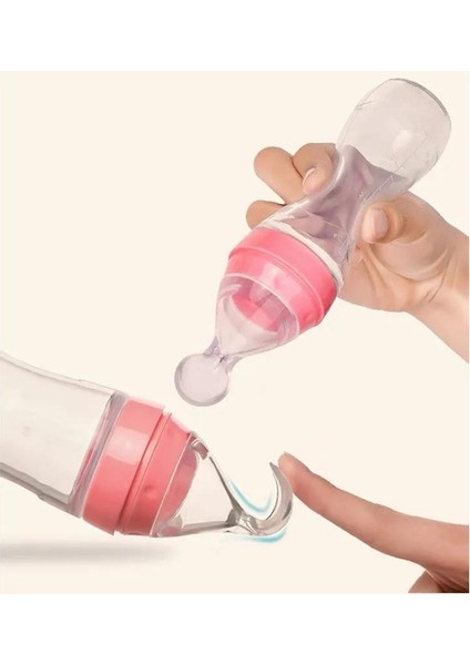 Sıkma Şişe Kaşık Besleyici Eğitim Içme Suyu Güvenliği Sofra Takımı (Yurt Dışından) modelleri