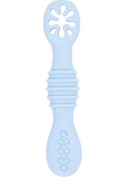 2'li Paket Sevimli Bebek Öğrenme Kaşığı Sofra Seti Gıda Sınıfı Yapışkan Kaşık Çocuk Eğitim Besleme (Yurt Dışından)