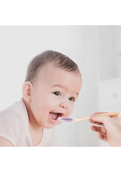 2 Paket Kaşık Öğrenme Kaşık Seti Yıldız Sofra Çocuk Yumuşak Besleme Eğitimi Bebek Yeniden Doğuş (Yurt Dışından)