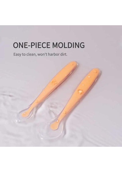 2 Paket Kaşık Öğrenme Kaşık Seti Yıldız Sofra Çocuk Yumuşak Besleme Eğitimi Bebek Yeniden Doğuş (Yurt Dışından)