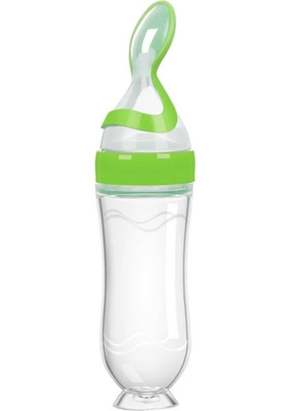 Sıkma Şişe Kaşık Besleyici Eğitim Içme Suyu Güvenliği Sofra Takımı (Yurt Dışından)