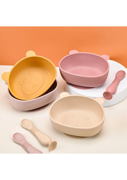 Bpa Içermeyen Panda Kaseleri 2 Adet/1 Takım Besleme Sofra Takımı Su Geçirmez Kaşık Kaymaz (Yurt Dışından) fırsatları