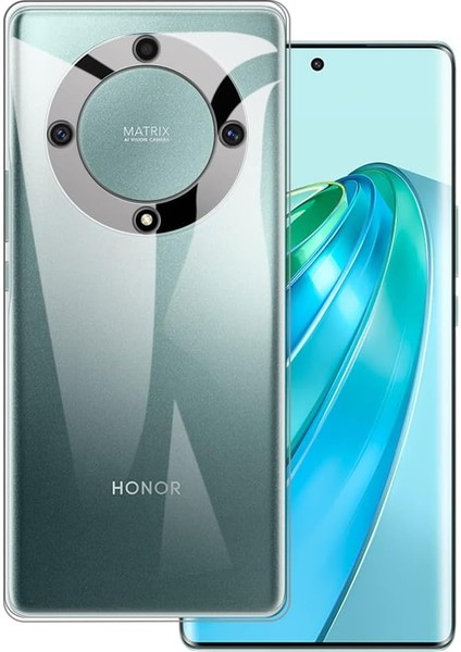 Huawei Honor X9A Kılıf Kamera Korumalı Tpu Şeffaf Silikon