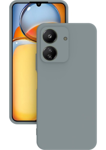 Xiaomi Redmi 13C Kılıf Kamera Korumalı Silikon Rubber Arka Kapak