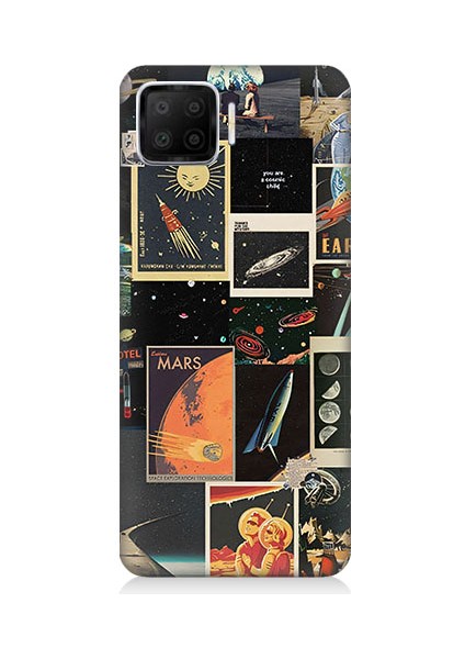 Oppo A73 Uyumlu Duman Sanatı Desenli Silikon Kılıf