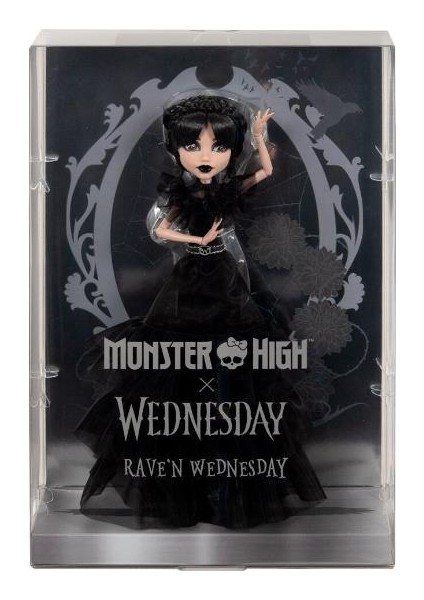 Disney Cars Monster Hıgh Wednesday Rave' N Wednesday Balo HXJ03
