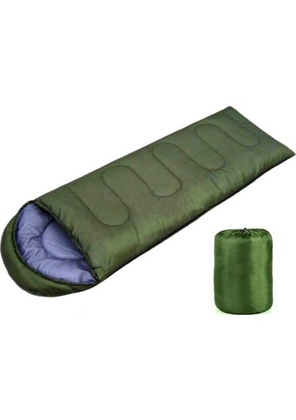 Ilkbahar, Yaz ve Sonbahar Için Açık Hava Seyahat Uyku Tulumu, Yetişkin Kamp Kamp Uyku Tulumu, Tek Uyku Tulumu, Zarf Kapüşonlu Uyku Tulumu (Yurt Dışından)
