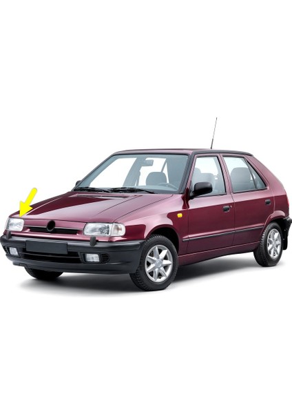 Skoda Felicia 1995-1996-1997 Sağ Ön Far 6U1941018