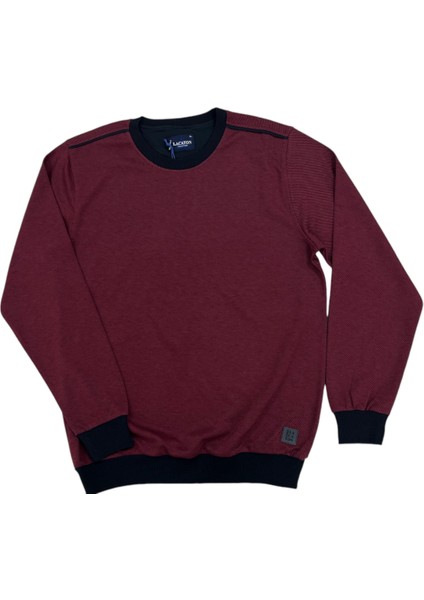 Bisiklet Yaka Uzun Kol Kendinden Desenli Jakarlı Kumaş modelleri