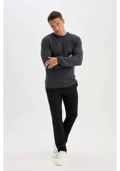 C8814 Standart Fit Selanik Kumaş Kazak fiyatları