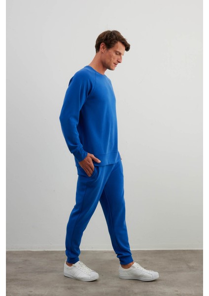 Erkek Soft Touch Reglan Kollu Sweatshirt Pantolon Takım