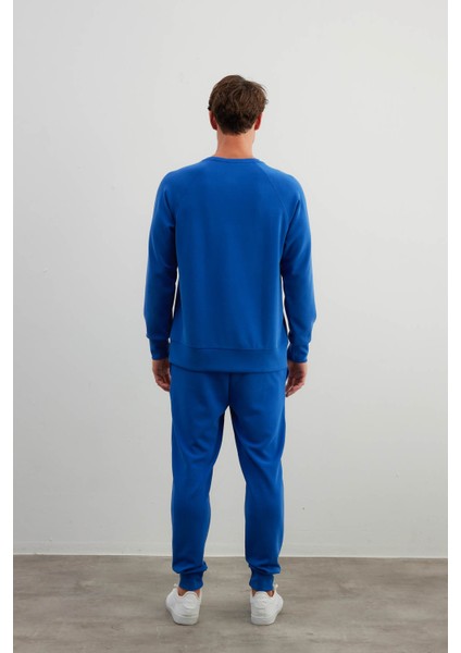 Erkek Soft Touch Reglan Kollu Sweatshirt Pantolon Takım