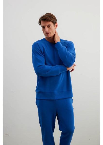 Erkek Soft Touch Reglan Kollu Sweatshirt Pantolon Takım