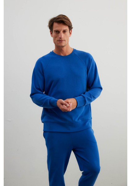 Erkek Soft Touch Reglan Kollu Sweatshirt