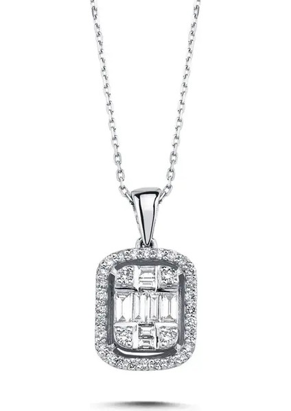 Safir Kuyumculuk Luxury Collection 1,07CT Pırlanta Baget Set