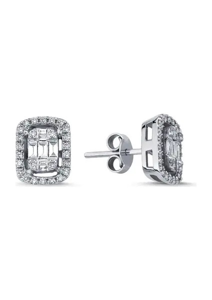 Safir Kuyumculuk Luxury Collection 1,07CT Pırlanta Baget Set