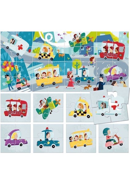 Headu 8+1 Çift Puzzle
