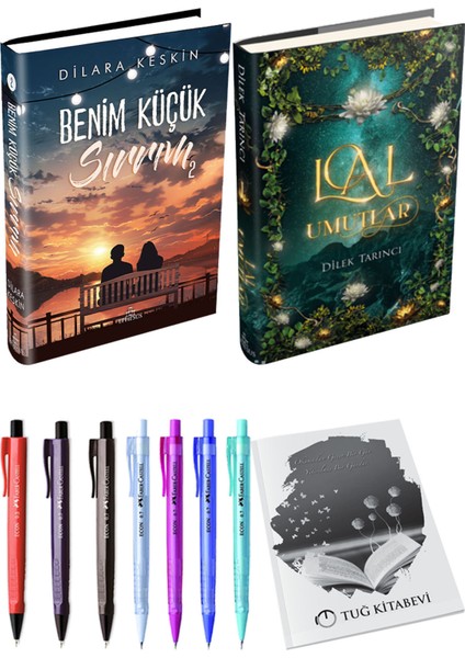 Lal Umutlar 1 Ciltli ve Ephesus Benim Küçük Sırrım 2 Ciltli Dilara Keskin 2li Set + Hediyeli