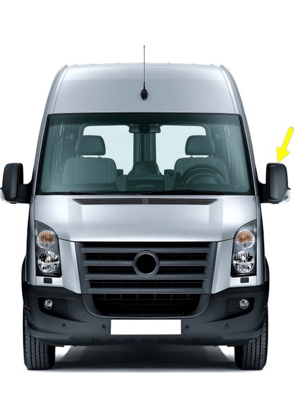 Vw Crafter 2006-2013 Sol Dış Ayna Komple Elektrikli 2E1857501Q