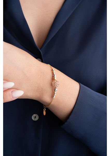 925 Ayar Gümüş Kafesli Trend Dorika Bileklik fiyatları