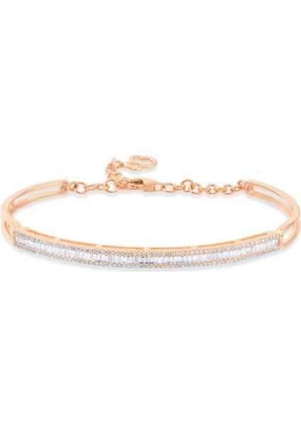 0,71ct Pırlanta Taşlı Anka Bileklik - 18 Ayar Altın & Lüks Bileklik