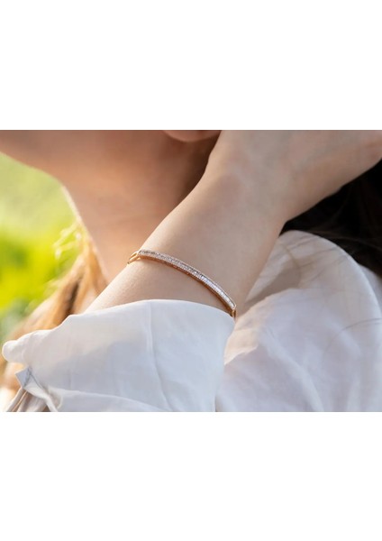0,71ct Pırlanta Taşlı Anka Bileklik - 18 Ayar Altın & Lüks Bileklik fiyatları
