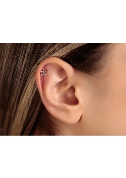 Glit 0,13ct Pırlanta Piercing-Tragus