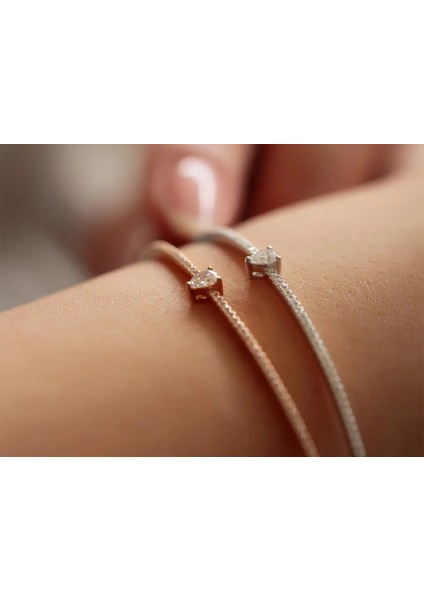 0,38ct Pırlanta Taşlı Bileklik - 18 Ayar Rose Altın - Luxury Collection fırsatları