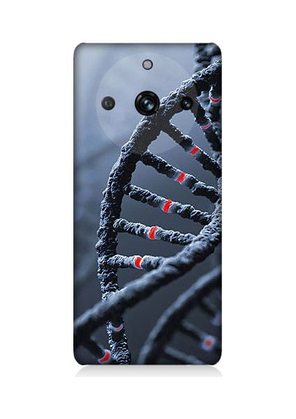 Realme 11 Pro Plus Uyumlu Dna Sarmalı Desenli Silikon Kılıf