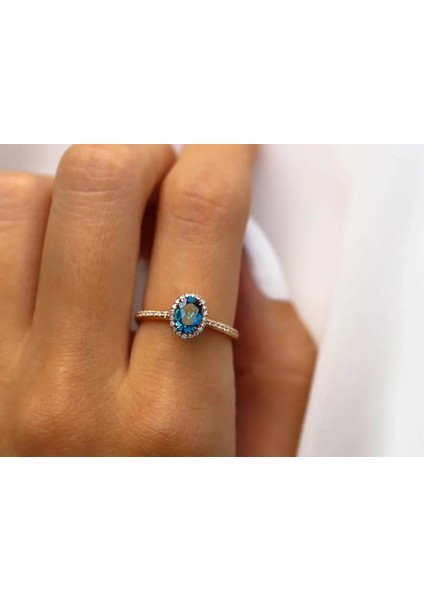London Blue Pırlanta Yüzük fiyatları