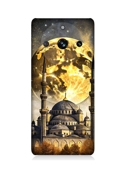 Realme 11 Pro Uyumlu Uzay Posterleri Desenli Silikon Kılıf