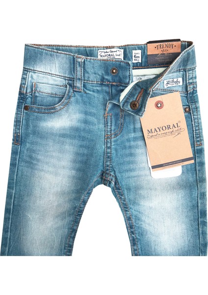 Pamuklu Erkek Bebek Çocuk Kot Pantolon modelleri