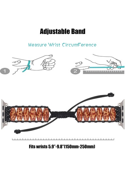 Ahşap Boncuk Askısı I Watch 7 41MM 40MM 38MM (Yurt Dışından) indirimleri
