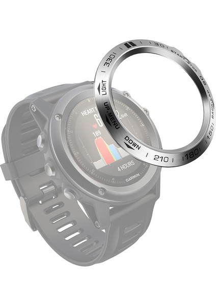 Garmin Fenix ​​3 3 Hr Çelik Çerçeve Halkası (Yurt Dışından)