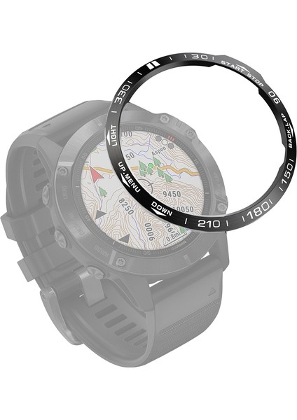 Garmin Fenix ​​6x 6x Pro 6x Safir Çelik Çerçeve Halkası (Yurt Dışından) fiyatları