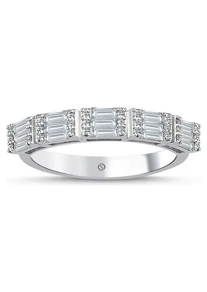 Luxury Collection 0,45CT Yarımtur Yüzük