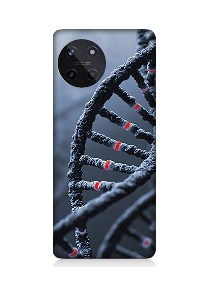 Realme 11 4g Uyumlu Dna Sarmalı Desenli Silikon Kılıf