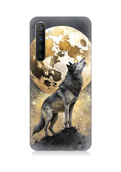 Realme Xt Uyumlu Bisiklet Yarışı Desenli Silikon Kılıf
