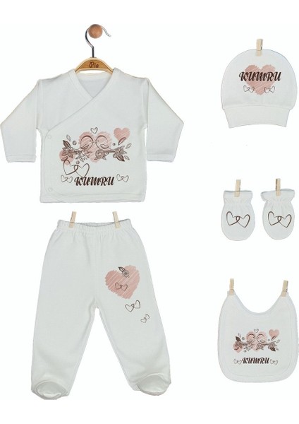 %100 Pamuk Organik Baskılı Isimli Bebek Hastane Çıkışı fiyatları