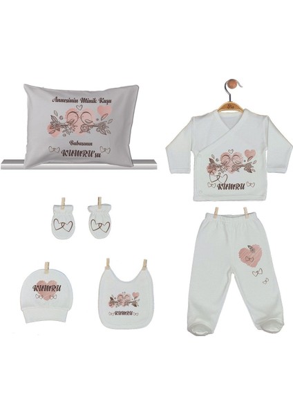 %100 Pamuk Organik Baskılı Isimli Bebek Hastane Çıkışı indirimleri