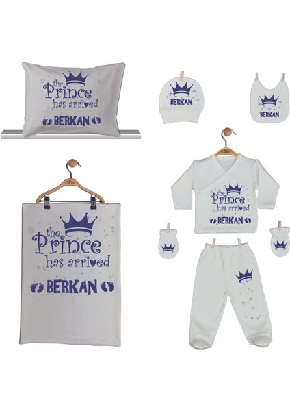 Organik Baskılı %100 Pamuk Isme Özel Bebek Hastane Çıkışı
