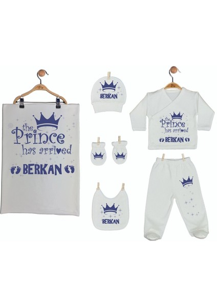 Organik Baskılı %100 Pamuk Isme Özel Bebek Hastane Çıkışı