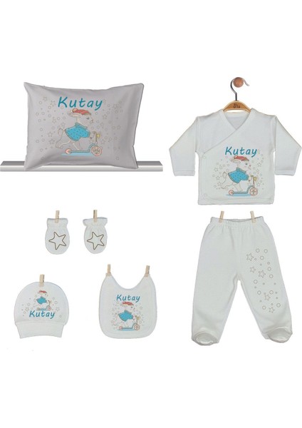 %100 Pamuk Organik Baskılı Isimli Bebek Hastane Çıkışı indirimleri